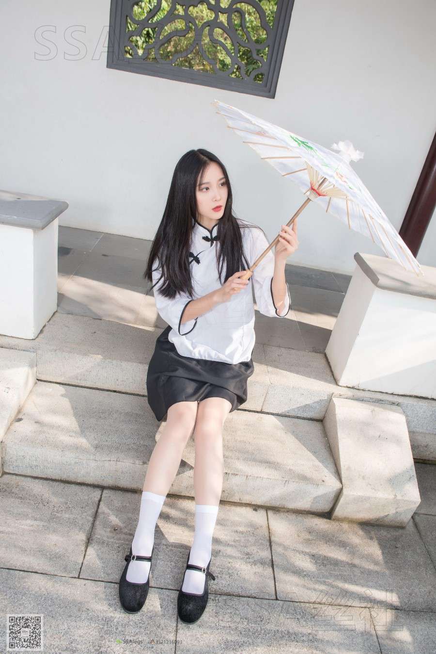 图片[9]-[SSA丝社] NO.068 丽萍 冬日的民国学妹穿进口肉丝 在线浏览 – 速更版-美库