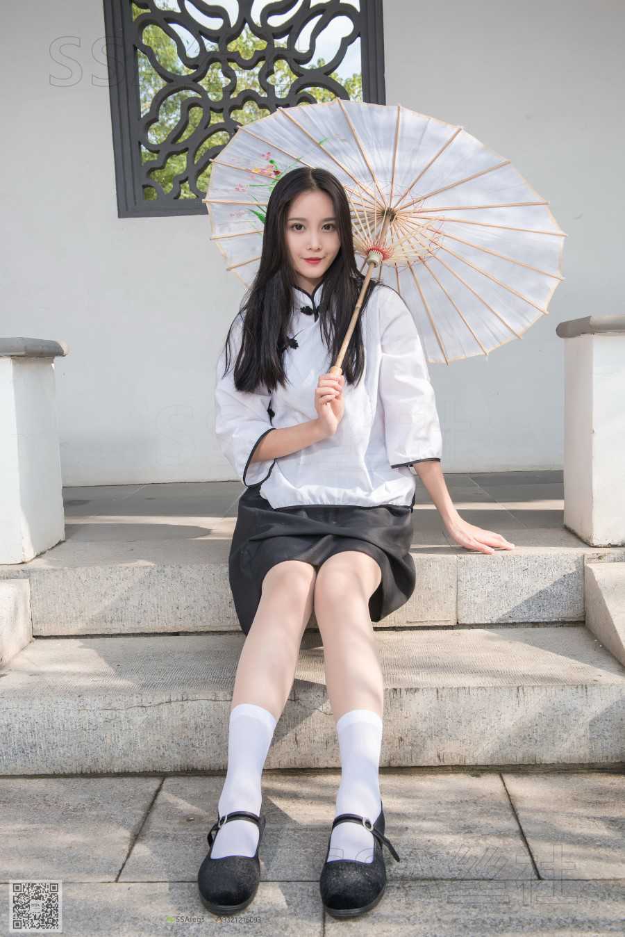 图片[11]-[SSA丝社] NO.068 丽萍 冬日的民国学妹穿进口肉丝 在线浏览 – 速更版-美库