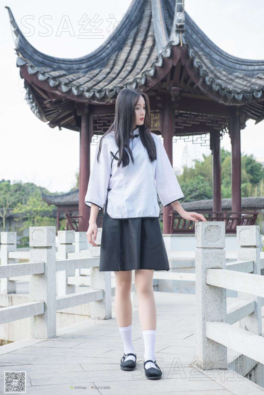 图片[19]-[SSA丝社] NO.068 丽萍 冬日的民国学妹穿进口肉丝 在线浏览 – 速更版-美库