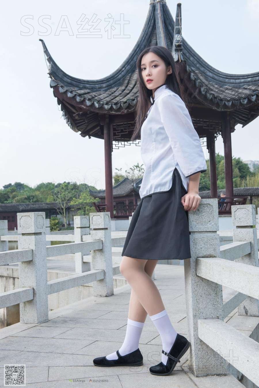 图片[20]-[SSA丝社] NO.068 丽萍 冬日的民国学妹穿进口肉丝 在线浏览 – 速更版-美库