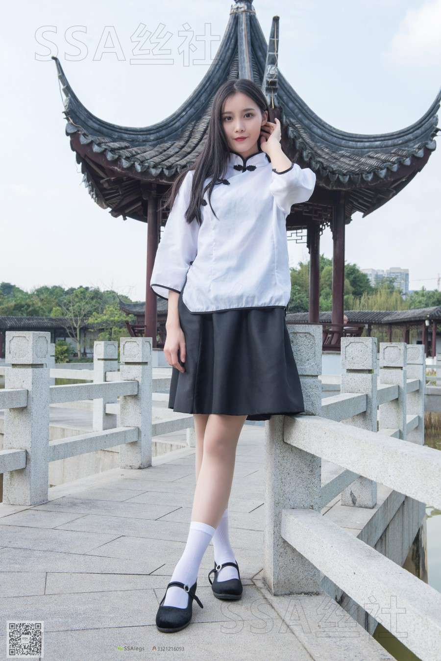 图片[21]-[SSA丝社] NO.068 丽萍 冬日的民国学妹穿进口肉丝 在线浏览 – 速更版-美库