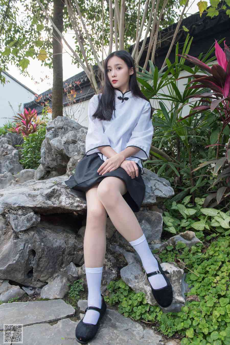 图片[40]-[SSA丝社] NO.068 丽萍 冬日的民国学妹穿进口肉丝 在线浏览 – 速更版-美库