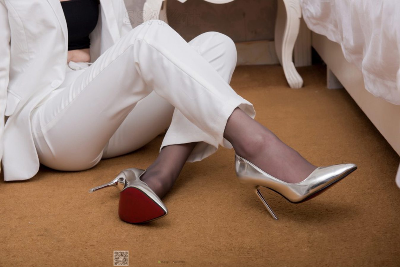 图片[55]-[SSA丝社] NO.065 大大 白色职业装裤里丝 在线浏览 – 速更版-美库