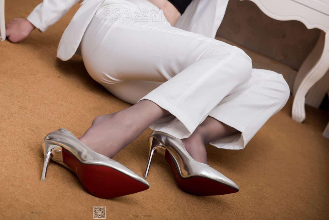 图片[57]-[SSA丝社] NO.065 大大 白色职业装裤里丝 在线浏览 – 速更版-美库