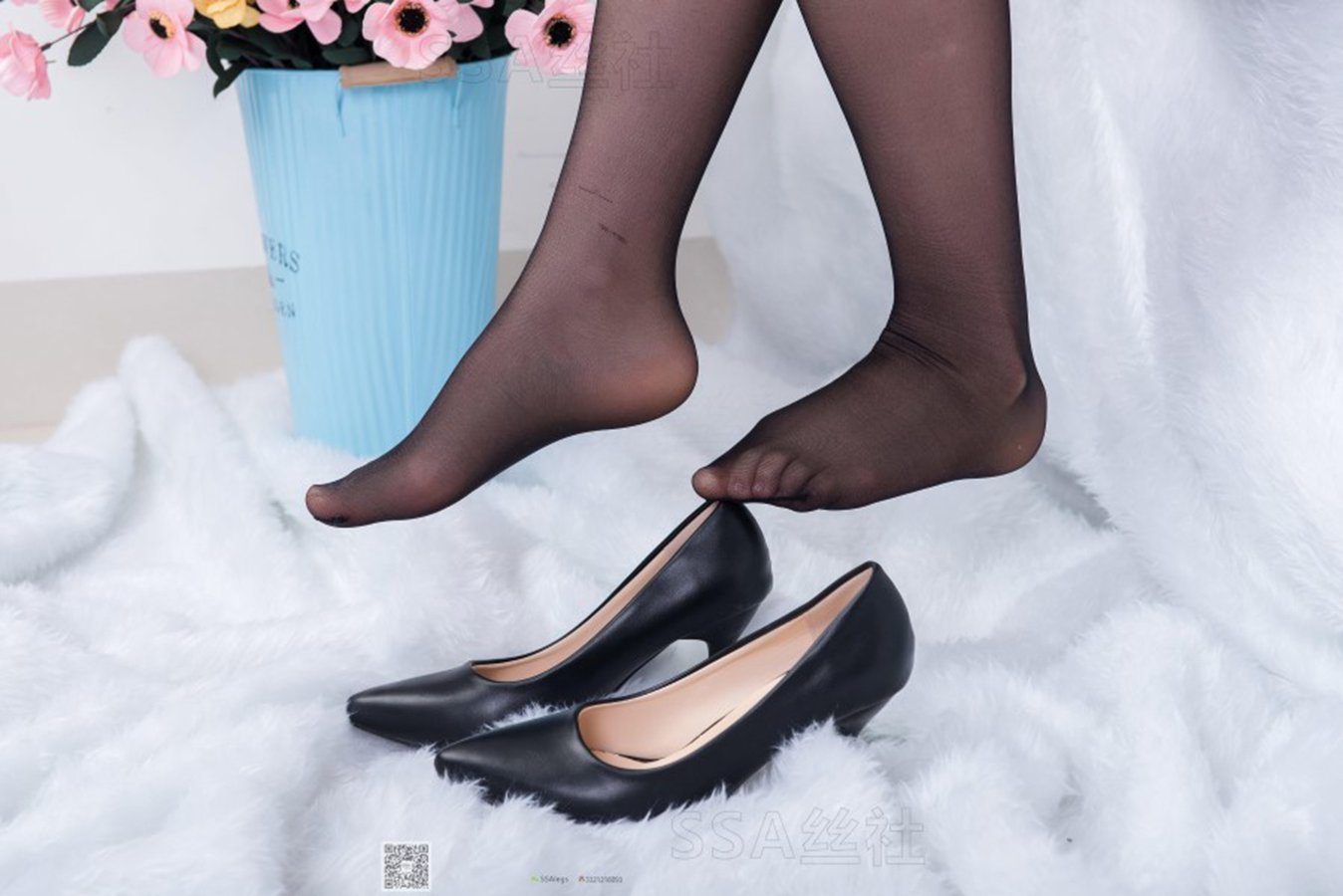 图片[53]-[SSA丝社] NO.069 云云 复古旗袍黑丝穿搭示范 在线浏览 – 速更版-美库