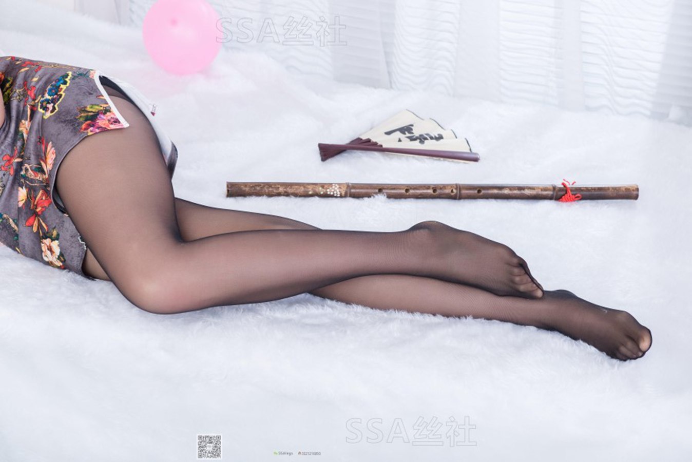 图片[58]-[SSA丝社] NO.069 云云 复古旗袍黑丝穿搭示范 在线浏览 – 速更版-美库