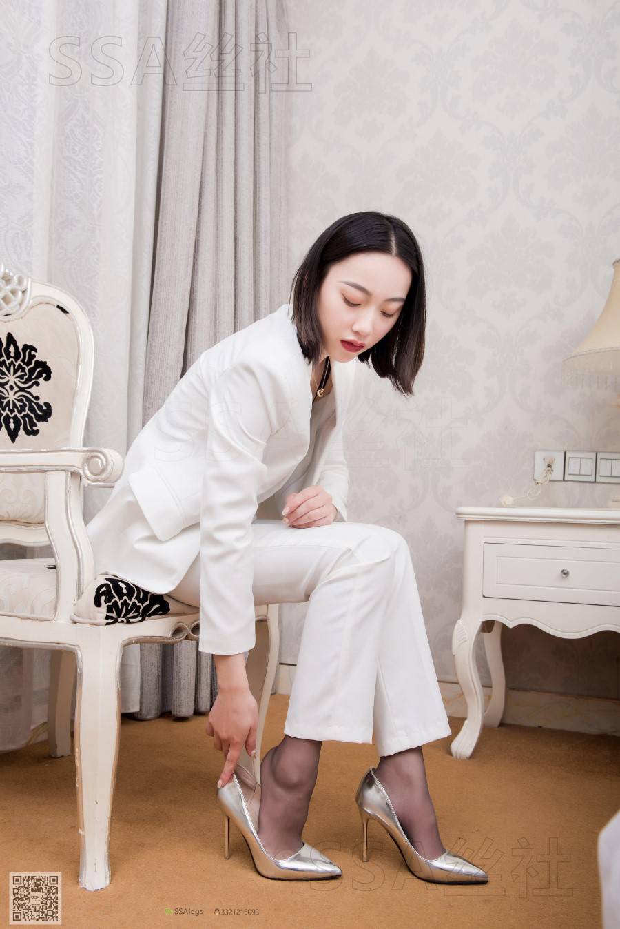 图片[83]-[SSA丝社] NO.065 大大 白色职业装裤里丝 在线浏览 – 速更版-美库