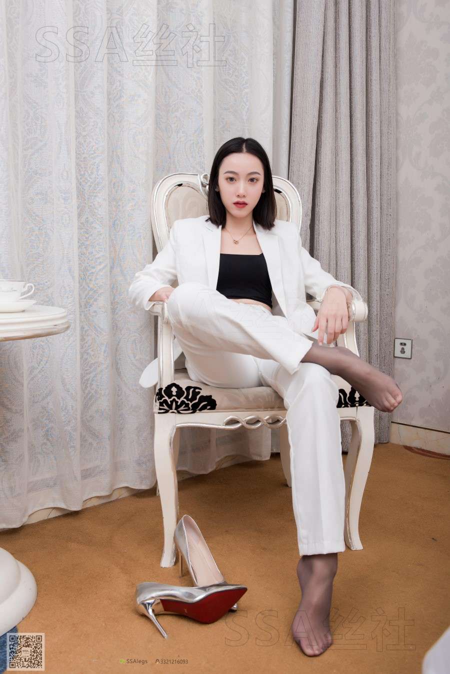 图片[90]-[SSA丝社] NO.065 大大 白色职业装裤里丝 在线浏览 – 速更版-美库