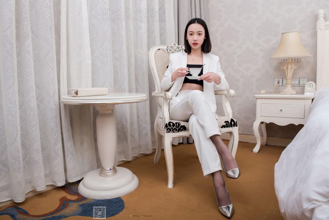 图片[97]-[SSA丝社] NO.065 大大 白色职业装裤里丝 在线浏览 – 速更版-美库