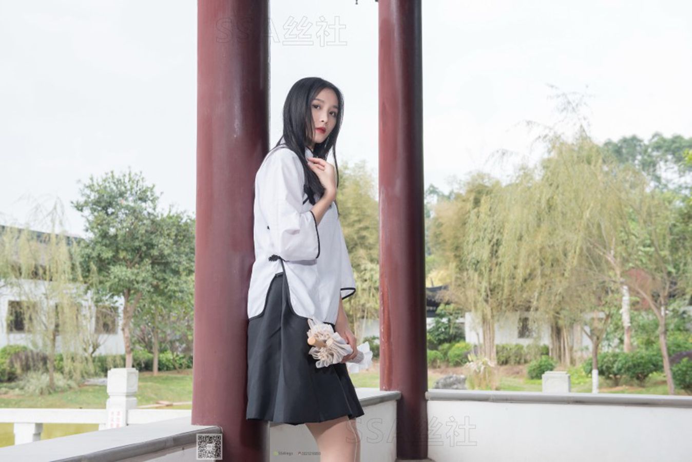 图片[94]-[SSA丝社] NO.068 丽萍 冬日的民国学妹穿进口肉丝 在线浏览 – 速更版-美库