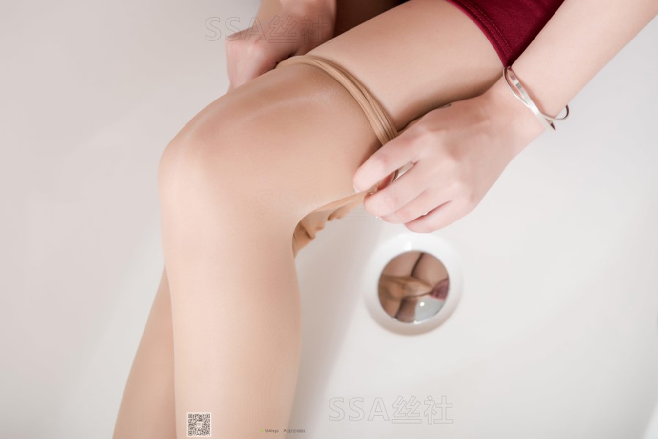 图片[15]-[SSA丝社] NO.080 大大 浴室迷情肉色油亮丝袜写真 在线浏览 – 速更版-美库