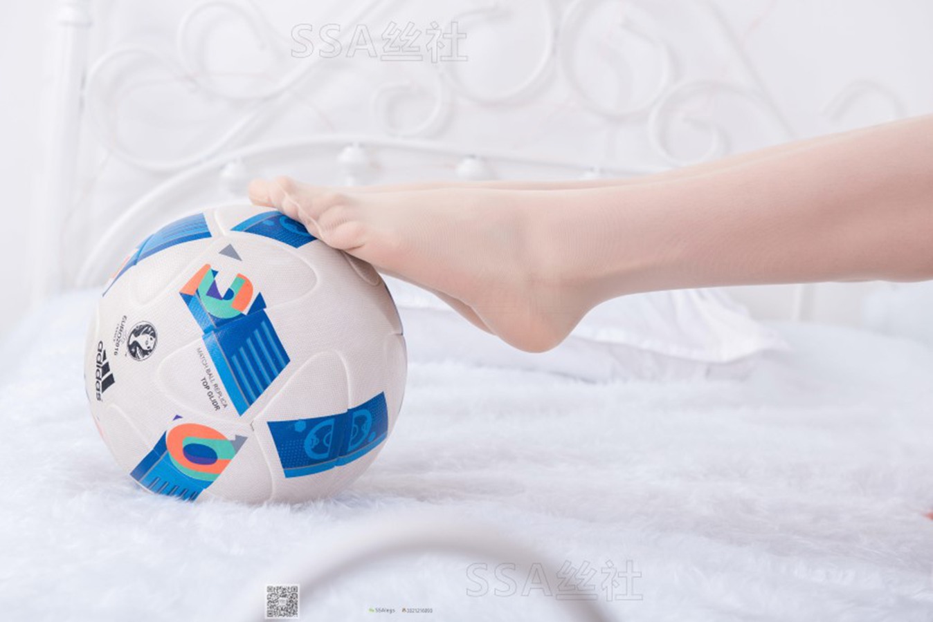 图片[40]-[SSA丝社] NO.078 云云 足球宝贝黑丝+肉丝的Y惑裸足 在线浏览 – 速更版-美库