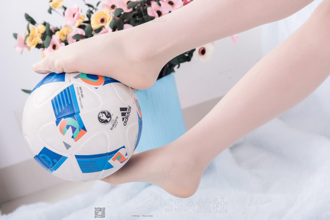 图片[64]-[SSA丝社] NO.078 云云 足球宝贝黑丝+肉丝的Y惑裸足 在线浏览 – 速更版-美库