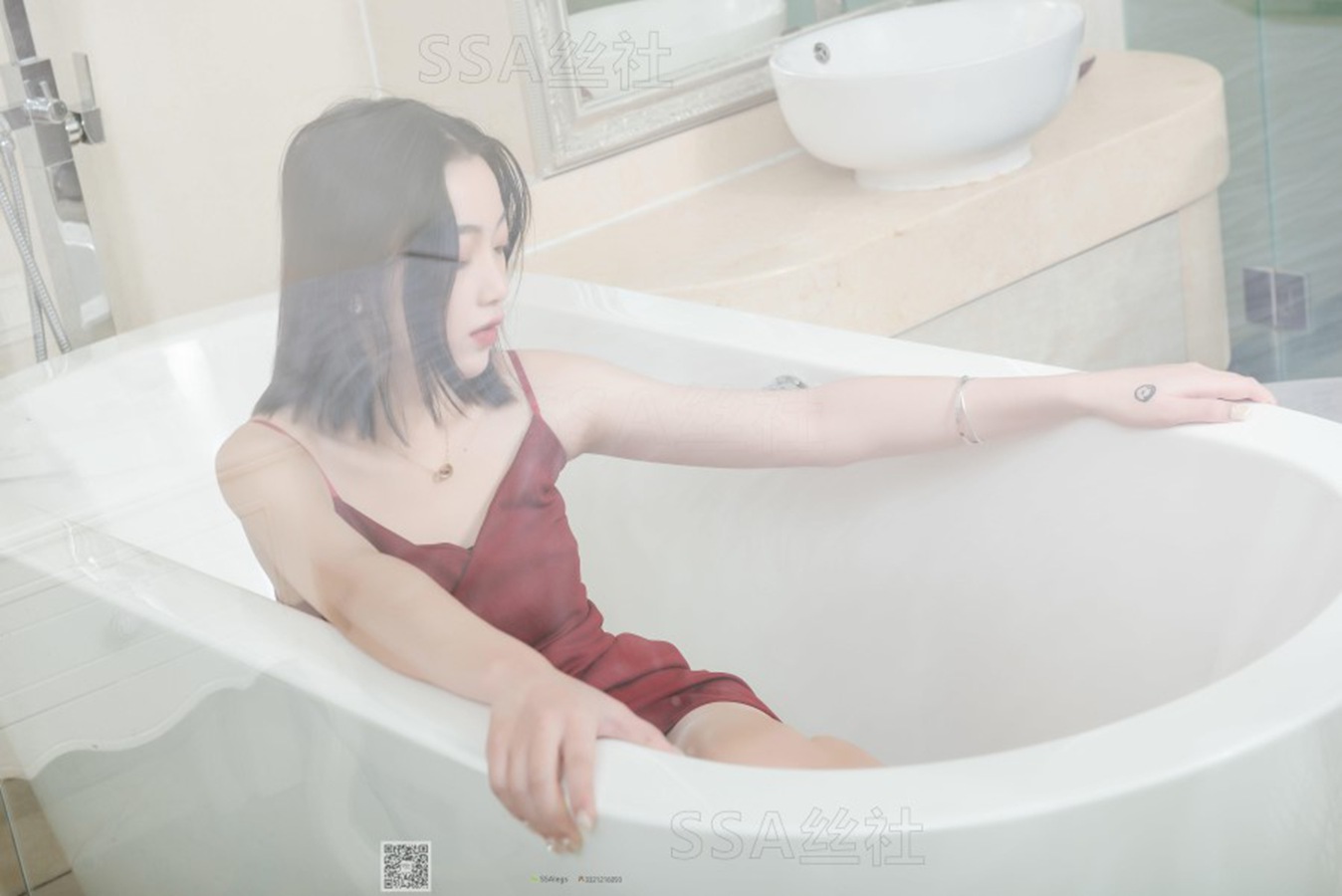 图片[71]-[SSA丝社] NO.080 大大 浴室迷情肉色油亮丝袜写真 在线浏览 – 速更版-美库