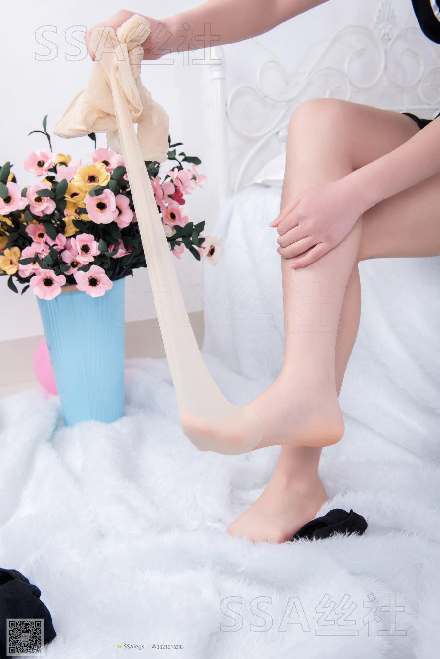 图片[84]-[SSA丝社] NO.078 云云 足球宝贝黑丝+肉丝的Y惑裸足 在线浏览 – 速更版-美库