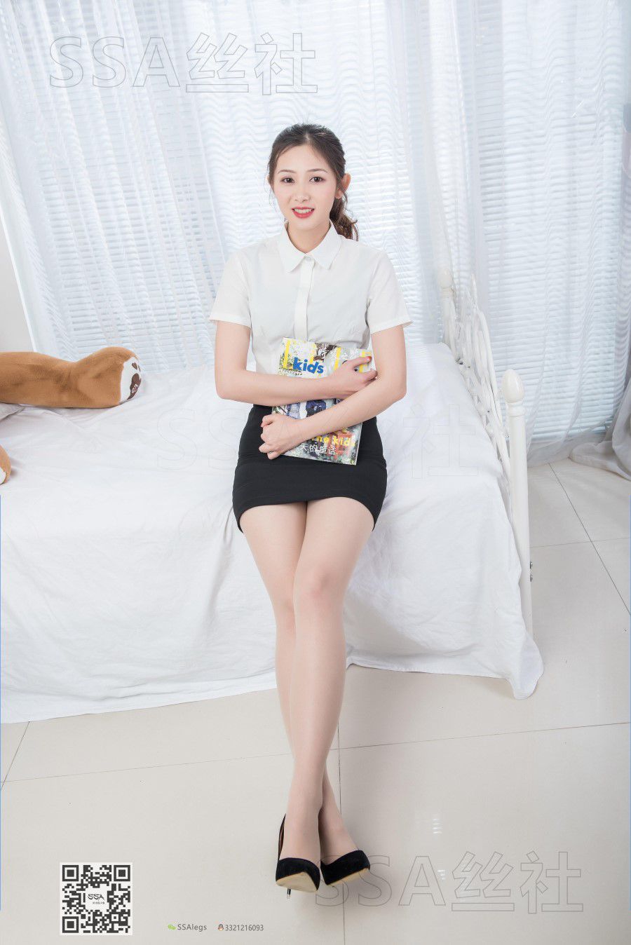 图片[98]-[SSA丝社] NO.087 雯雯 甜美OL装 在线浏览 – 速更版-美库