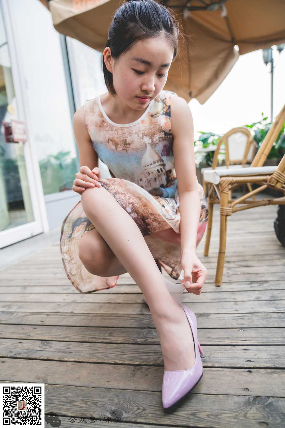 图片[17]-[袜涩写真] VOL.006 柔美超薄肉丝 在线浏览 – 速更版-美库