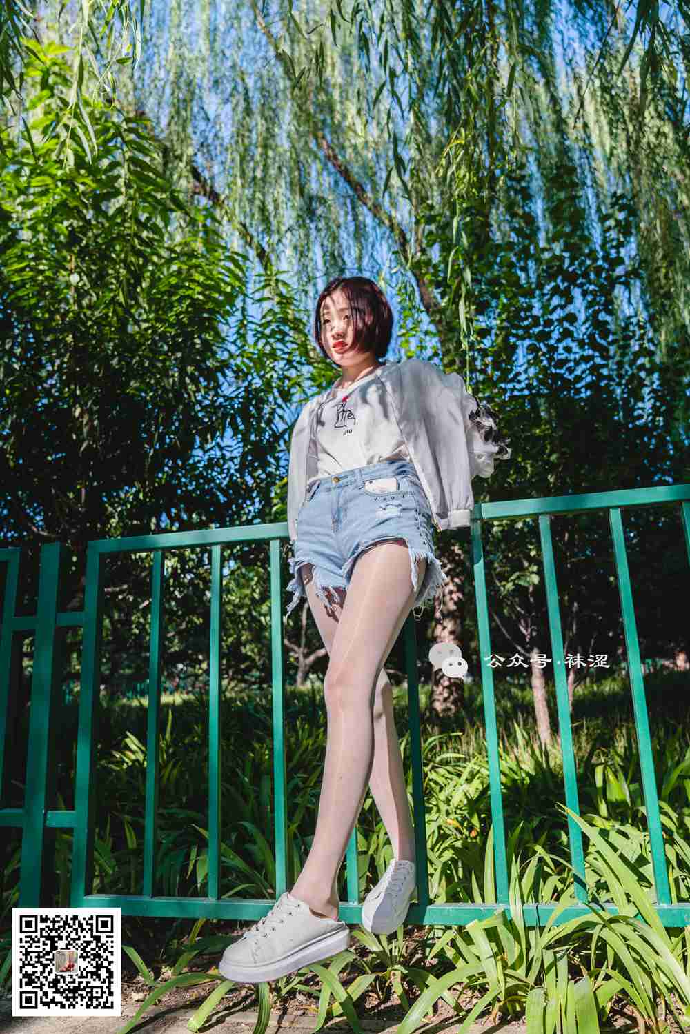 图片[15]-[袜涩写真] VOL.010 当穿白丝的妹子遇到大叔 在线浏览 – 速更版-美库