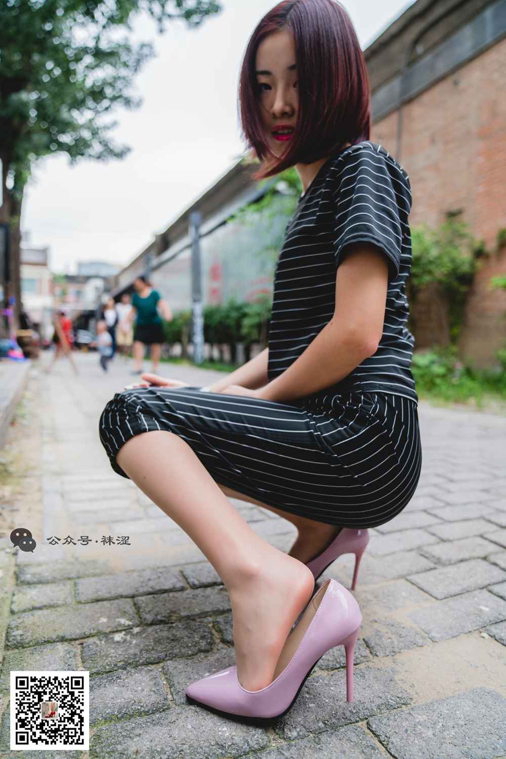 图片[25]-[袜涩写真] VOL.009 裤内有丝袜，纵享新丝滑 在线浏览 – 速更版-美库