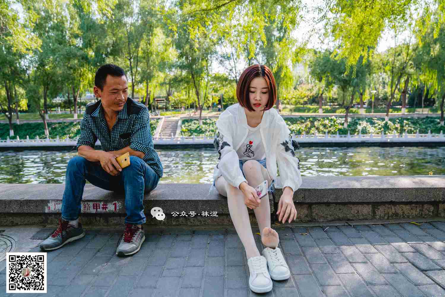 图片[24]-[袜涩写真] VOL.010 当穿白丝的妹子遇到大叔 在线浏览 – 速更版-美库