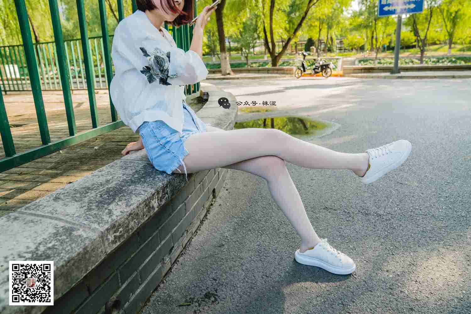 图片[35]-[袜涩写真] VOL.010 当穿白丝的妹子遇到大叔 在线浏览 – 速更版-美库