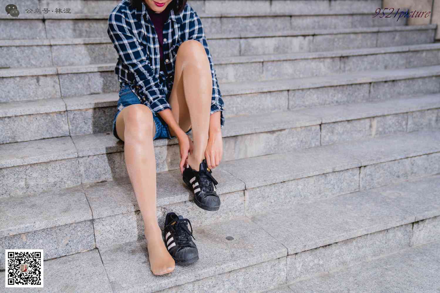 图片[24]-[袜涩写真] VOL.012 运动风，油亮丝 在线浏览 – 速更版-美库