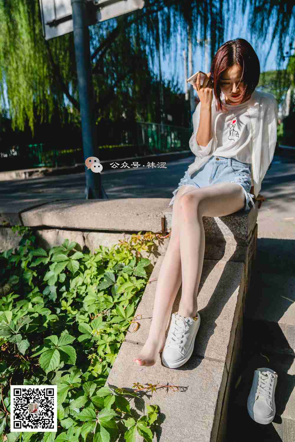 图片[48]-[袜涩写真] VOL.010 当穿白丝的妹子遇到大叔 在线浏览 – 速更版-美库