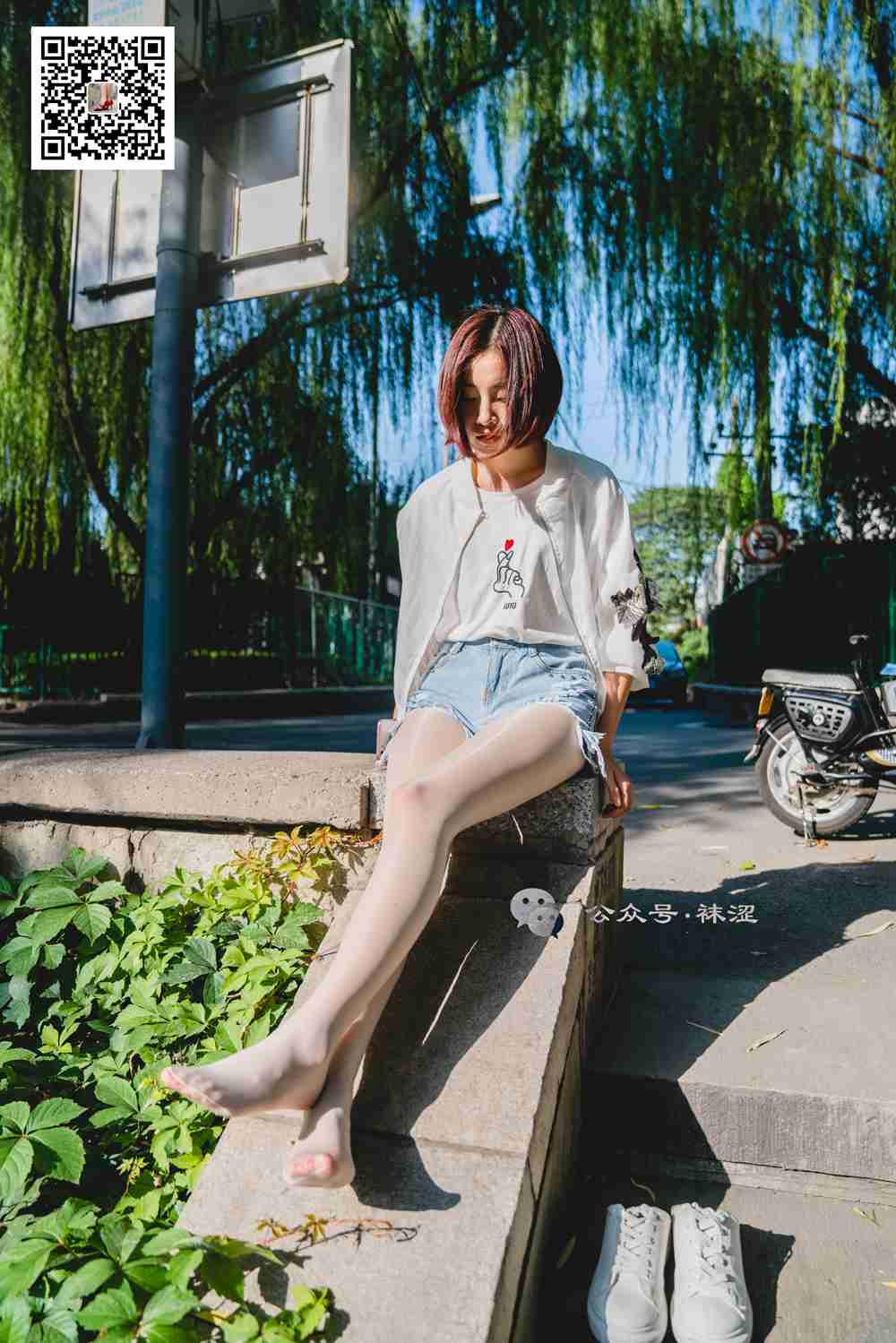 图片[50]-[袜涩写真] VOL.010 当穿白丝的妹子遇到大叔 在线浏览 – 速更版-美库