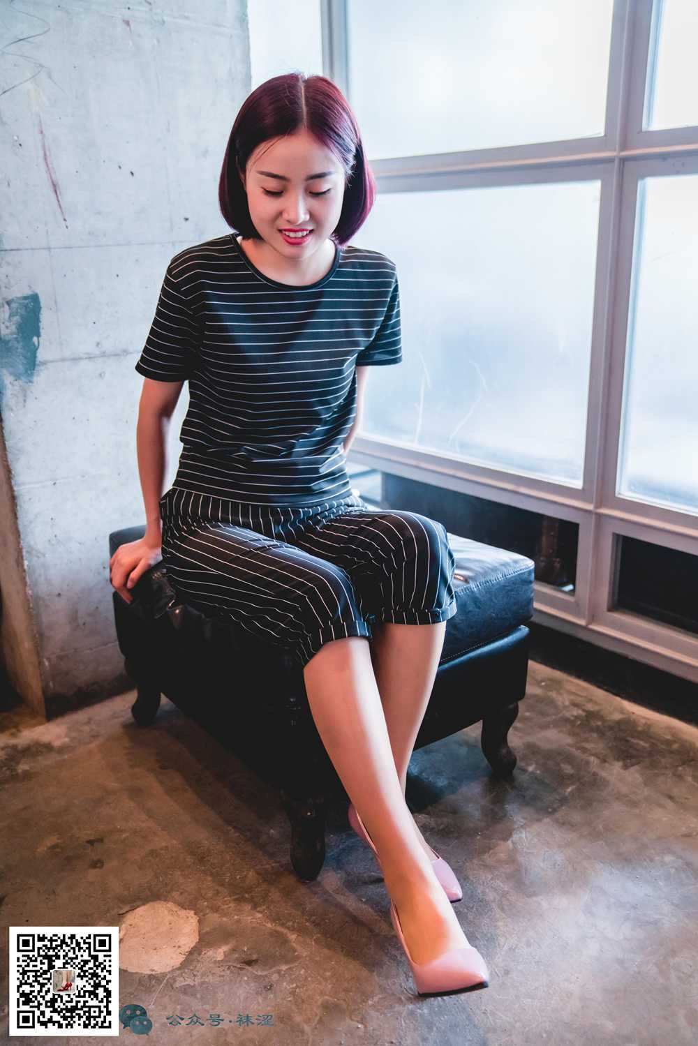 图片[55]-[袜涩写真] VOL.009 裤内有丝袜，纵享新丝滑 在线浏览 – 速更版-美库