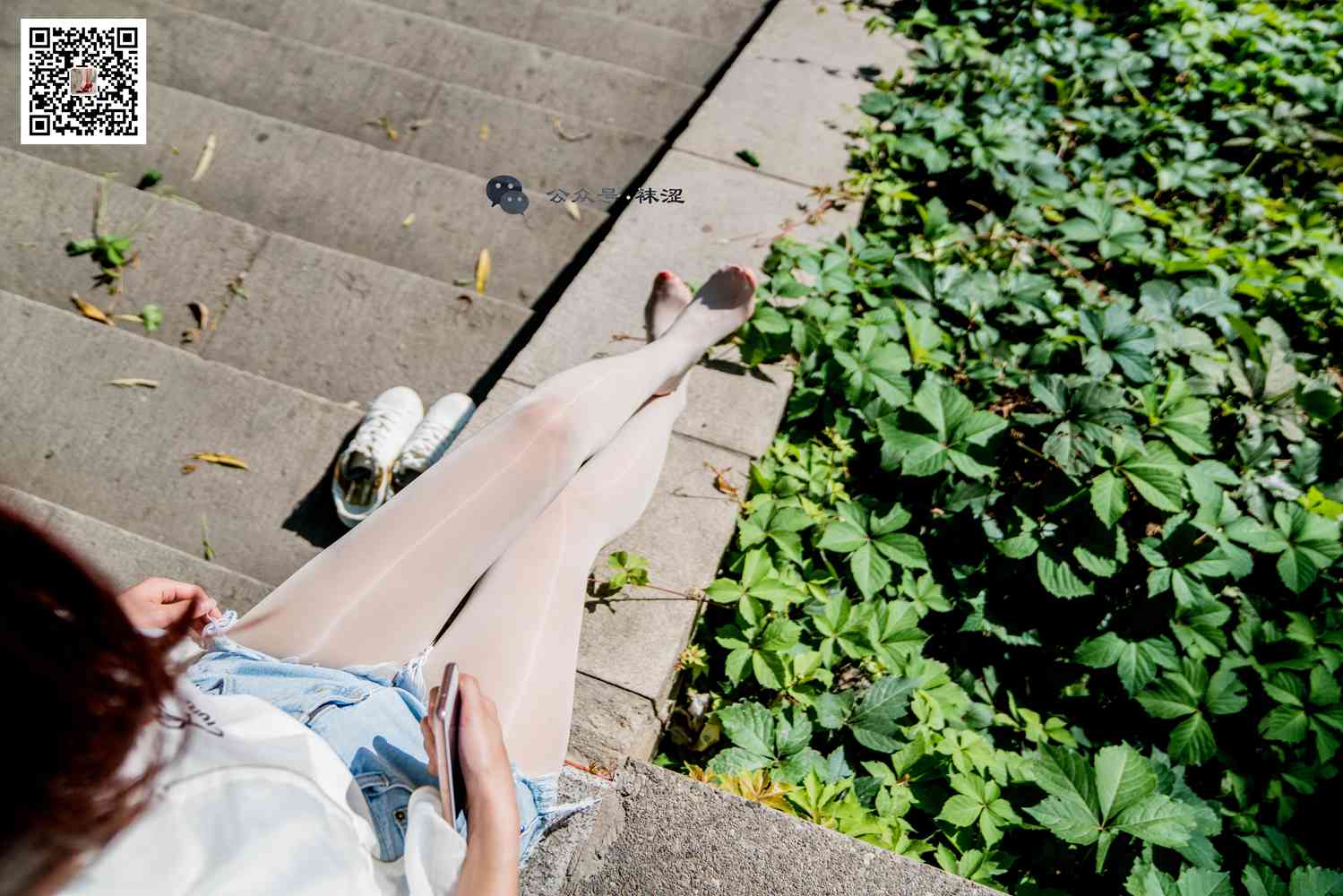 图片[53]-[袜涩写真] VOL.010 当穿白丝的妹子遇到大叔 在线浏览 – 速更版-美库