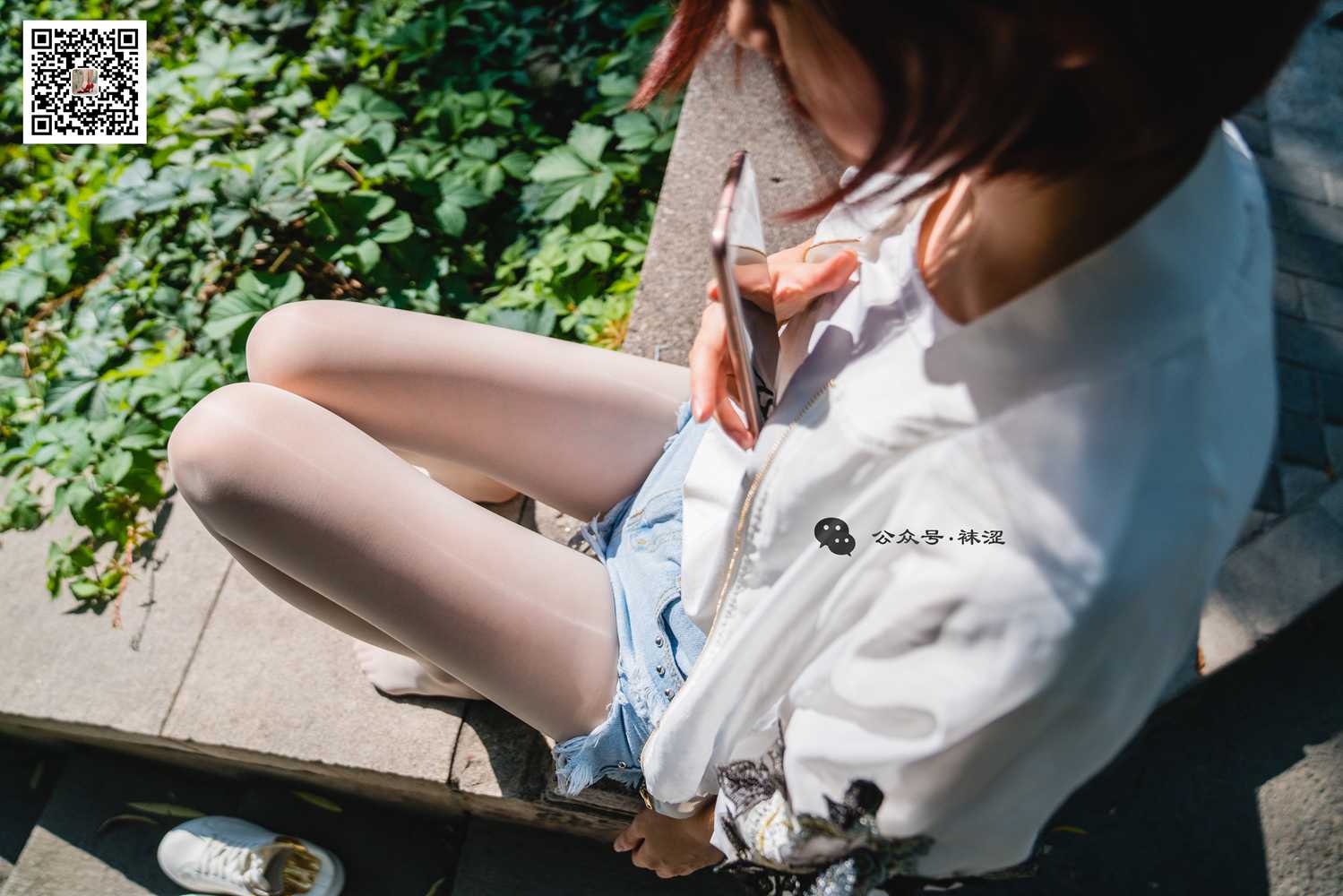 图片[54]-[袜涩写真] VOL.010 当穿白丝的妹子遇到大叔 在线浏览 – 速更版-美库