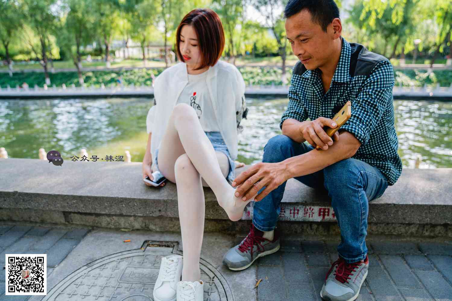 图片[55]-[袜涩写真] VOL.010 当穿白丝的妹子遇到大叔 在线浏览 – 速更版-美库