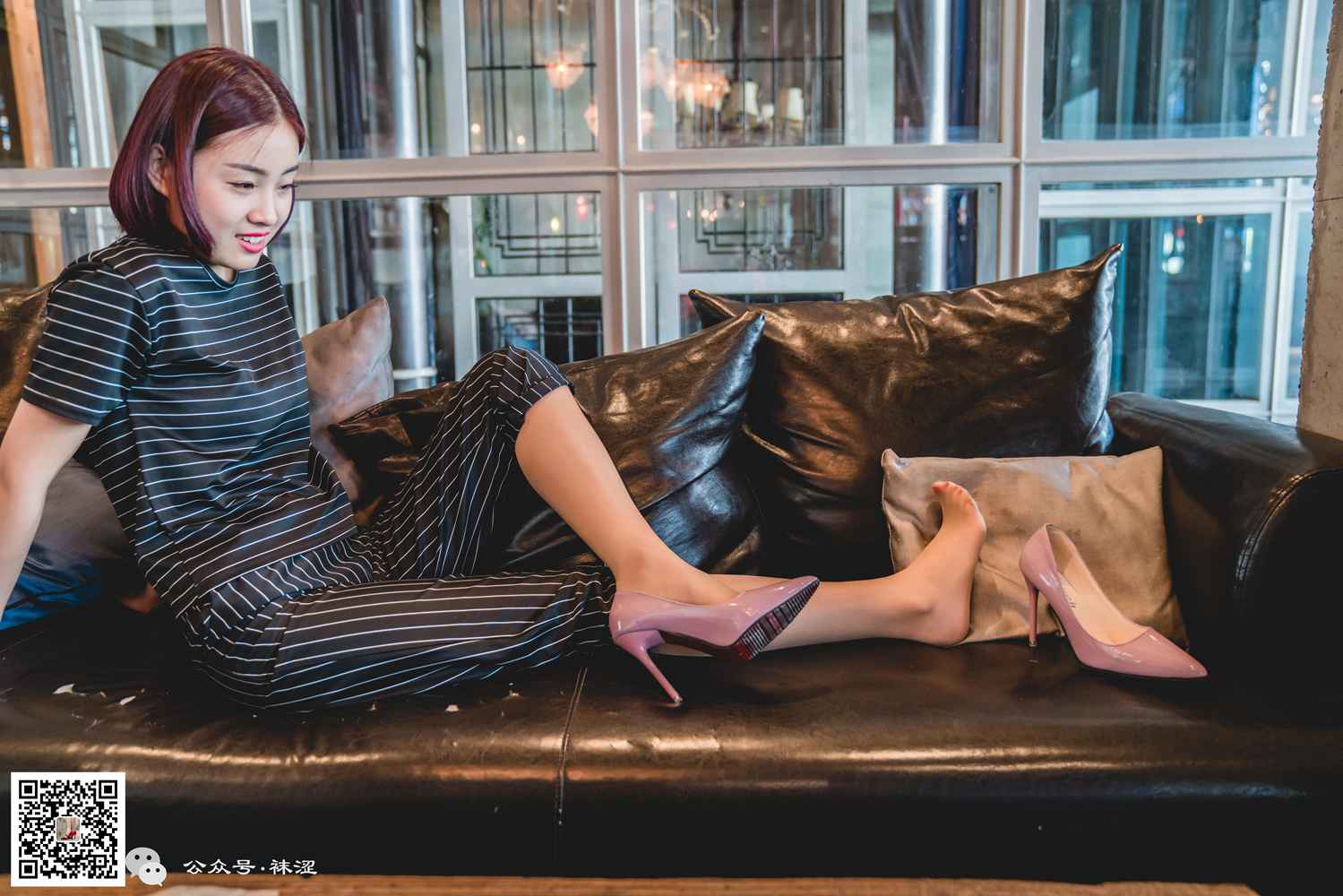 图片[59]-[袜涩写真] VOL.009 裤内有丝袜，纵享新丝滑 在线浏览 – 速更版-美库