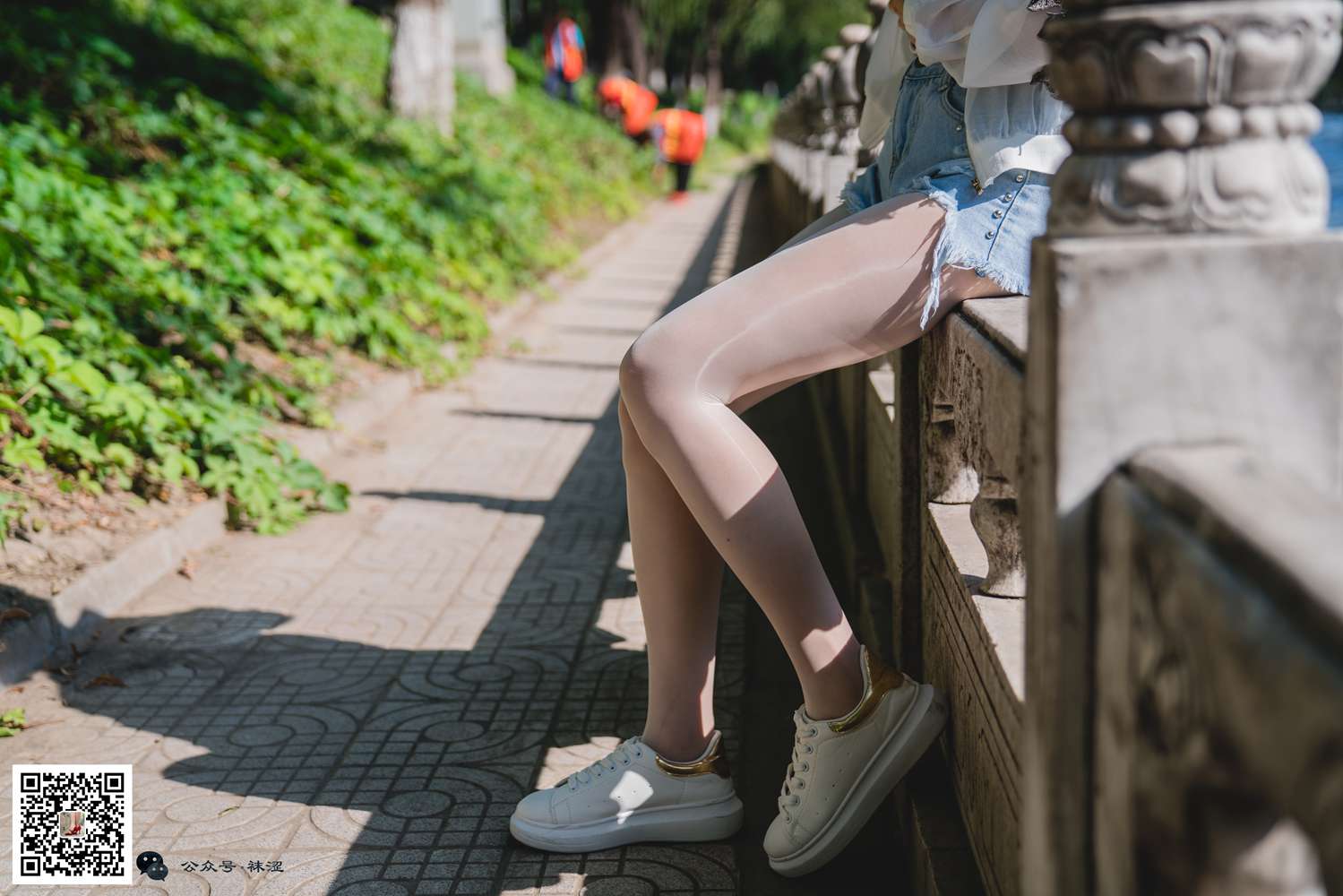 图片[58]-[袜涩写真] VOL.010 当穿白丝的妹子遇到大叔 在线浏览 – 速更版-美库