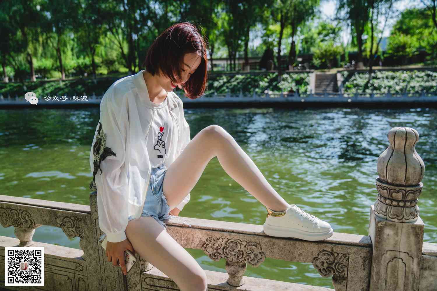 图片[59]-[袜涩写真] VOL.010 当穿白丝的妹子遇到大叔 在线浏览 – 速更版-美库