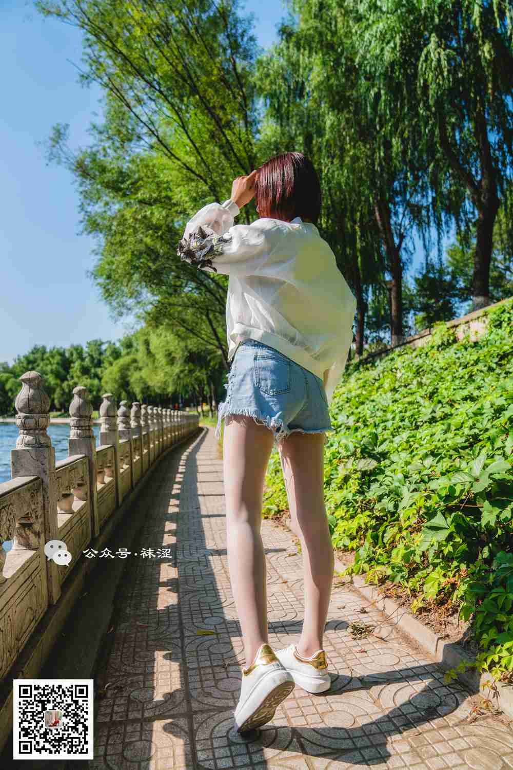 图片[60]-[袜涩写真] VOL.010 当穿白丝的妹子遇到大叔 在线浏览 – 速更版-美库