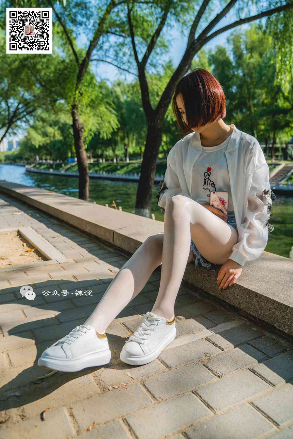 图片[63]-[袜涩写真] VOL.010 当穿白丝的妹子遇到大叔 在线浏览 – 速更版-美库