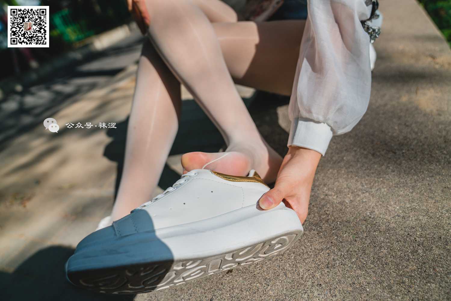 图片[68]-[袜涩写真] VOL.010 当穿白丝的妹子遇到大叔 在线浏览 – 速更版-美库