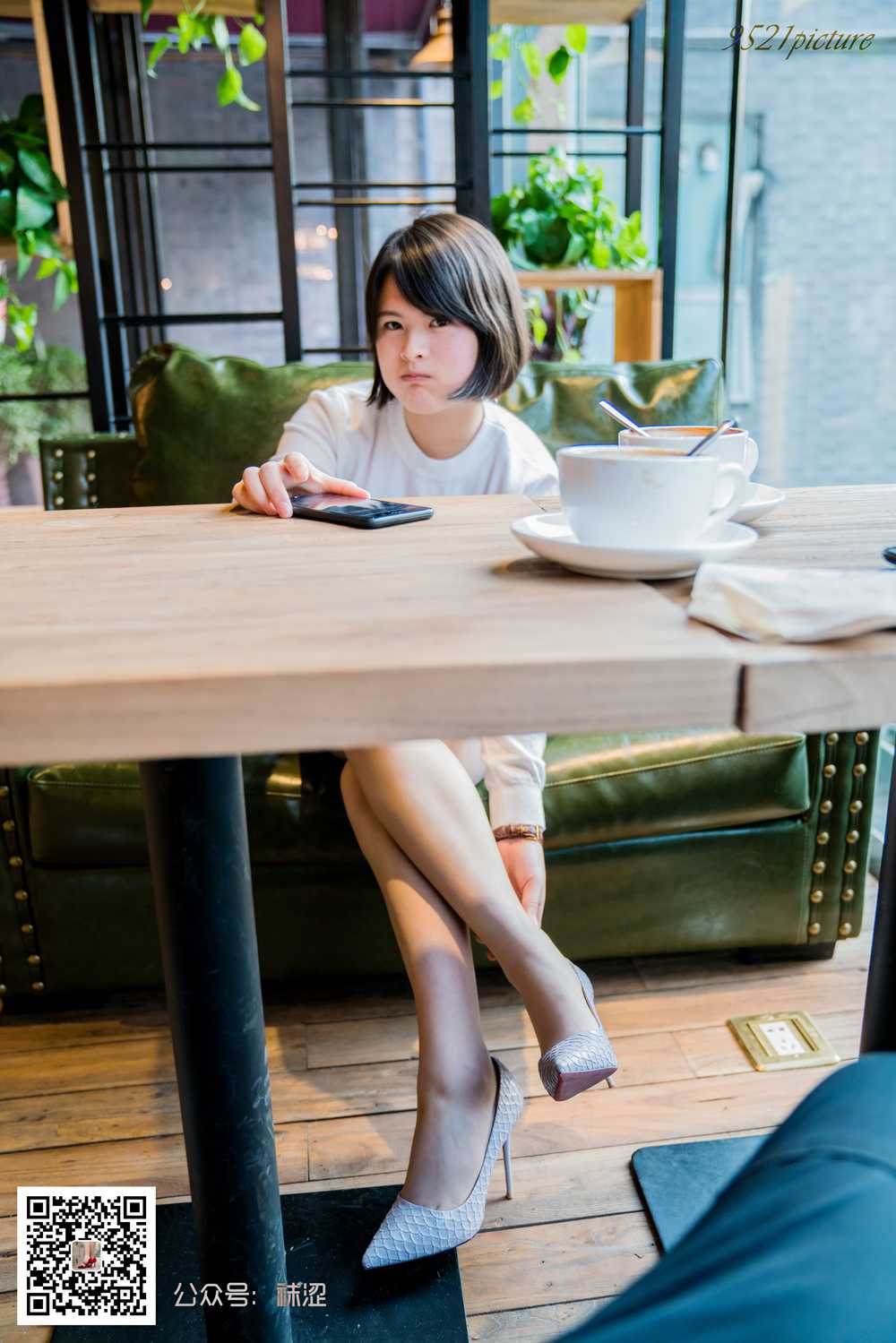 图片[56]-[袜涩写真] VOL.014 新模瑞拉咖啡店 在线浏览 – 速更版-美库