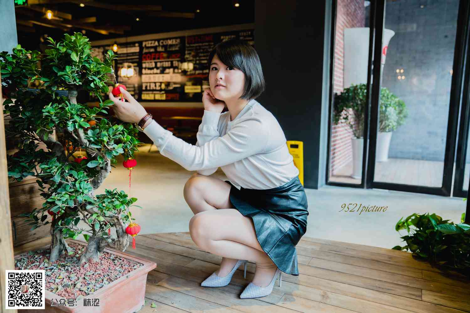 图片[59]-[袜涩写真] VOL.014 新模瑞拉咖啡店 在线浏览 – 速更版-美库