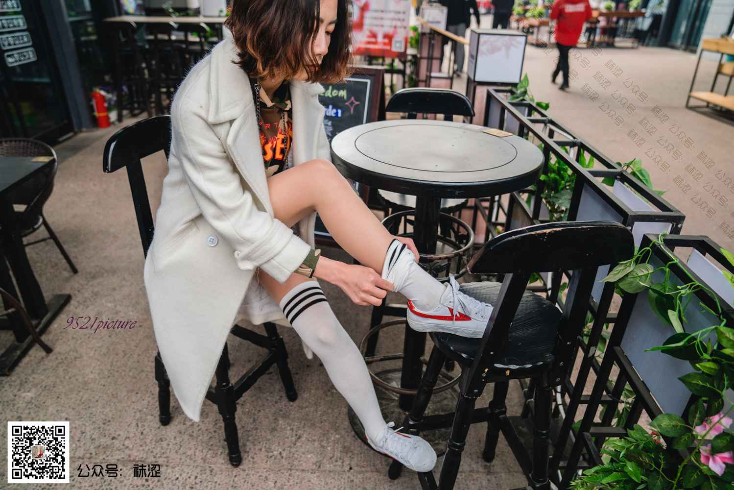 图片[8]-[袜涩写真] VOL.022 雪梨肉丝搭白色过期袜 在线浏览 – 速更版-美库