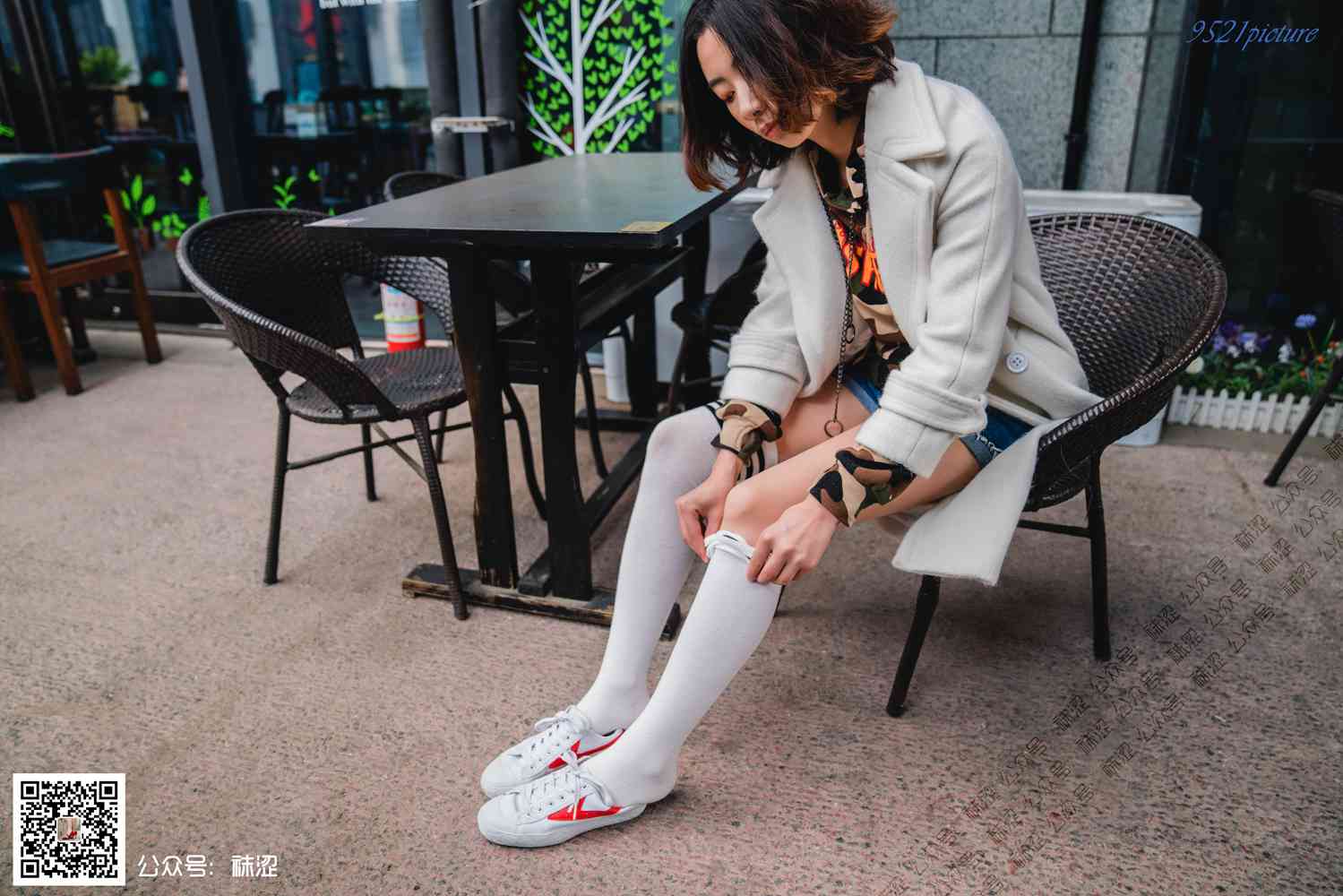 图片[23]-[袜涩写真] VOL.022 雪梨肉丝搭白色过期袜 在线浏览 – 速更版-美库