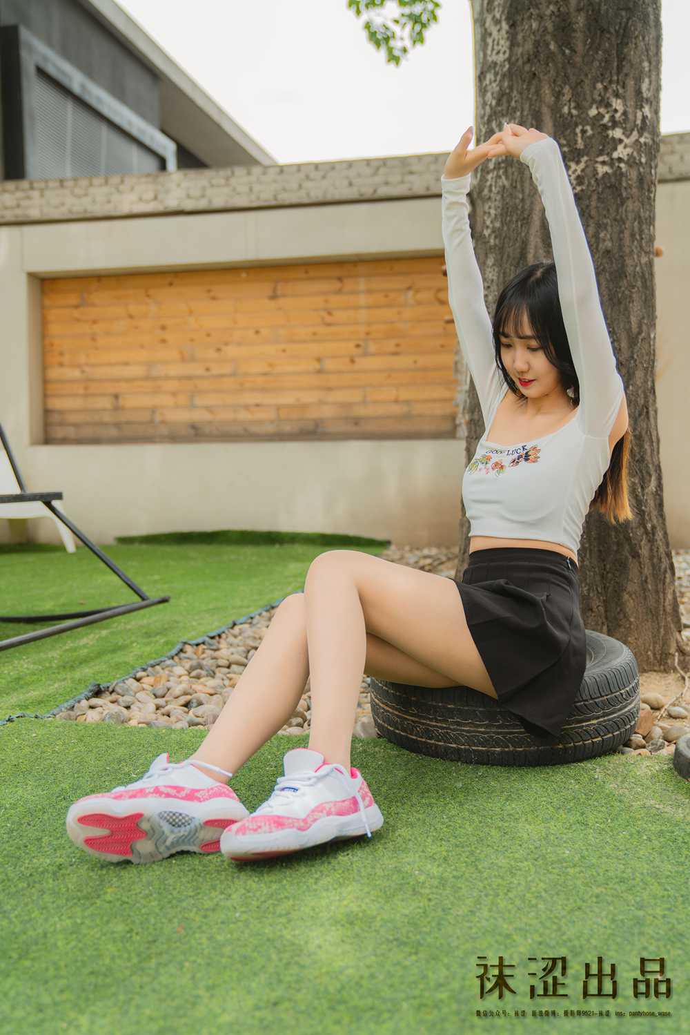 图片[11]-[袜涩写真] VOL.028 脸脸 百褶裙乔11粉蛇 在线浏览 – 速更版-美库