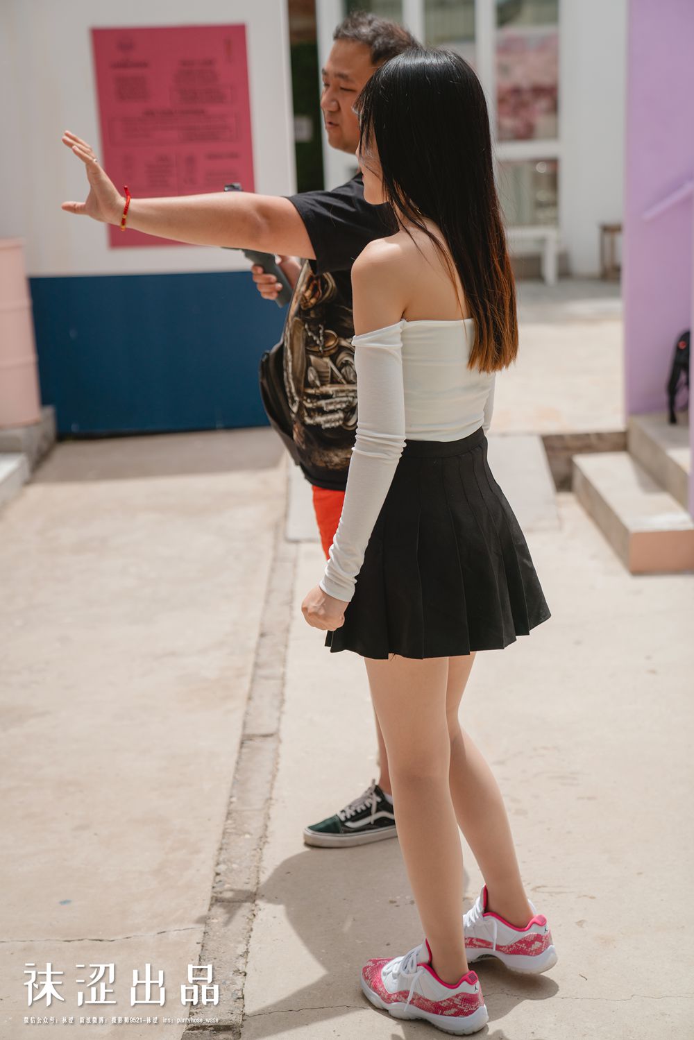 图片[28]-[袜涩写真] VOL.028 脸脸 百褶裙乔11粉蛇 在线浏览 – 速更版-美库