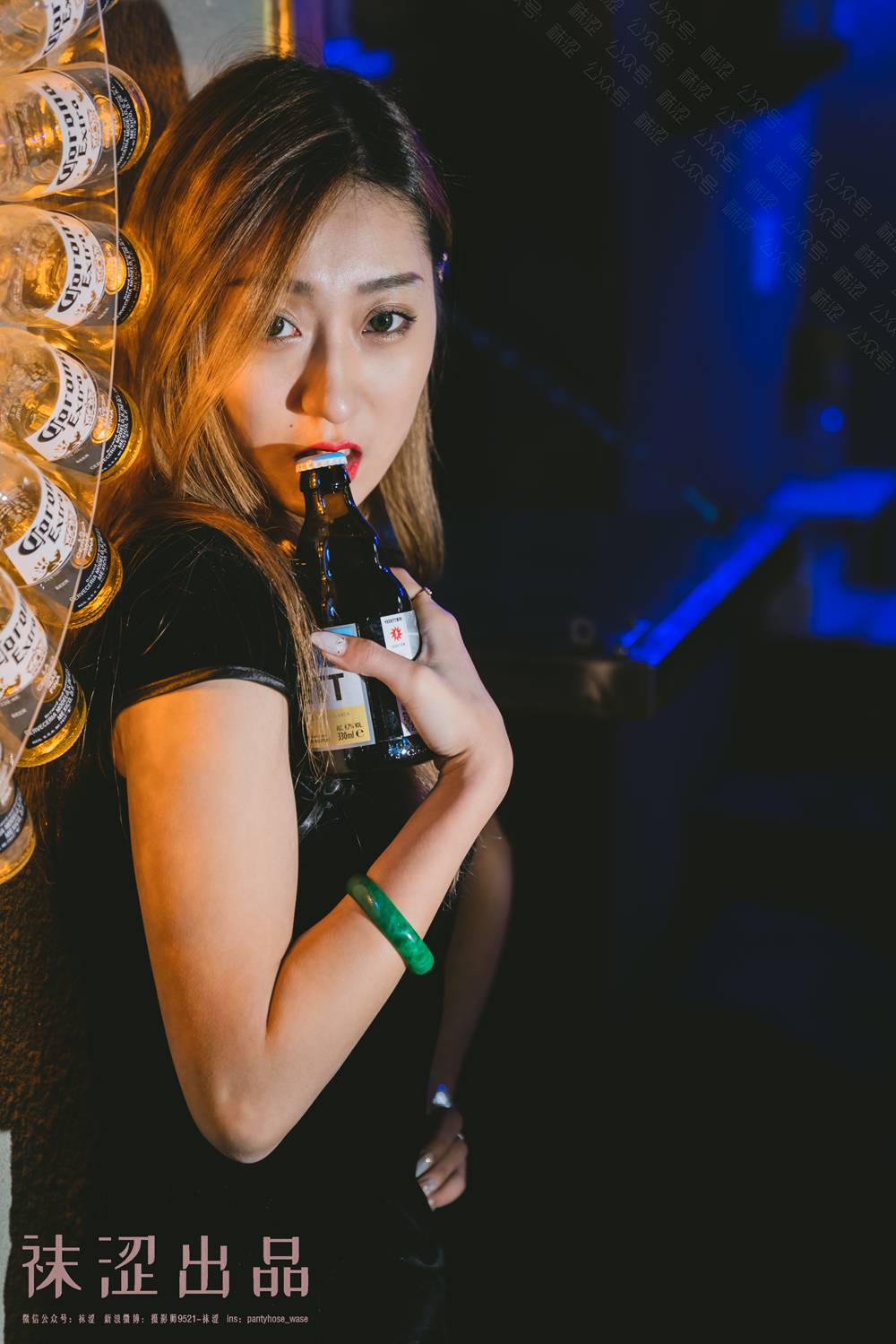 图片[28]-[袜涩写真] VOL.029 刘哈哈黑丝小旗袍 在线浏览 – 速更版-美库