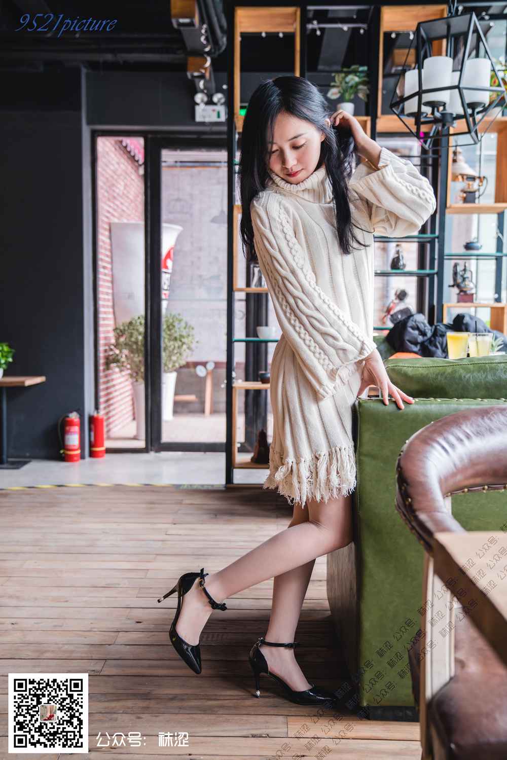 图片[57]-[袜涩写真] VOL.023 莎莎的温柔毛衣与肤色丝袜 在线浏览 – 速更版-美库