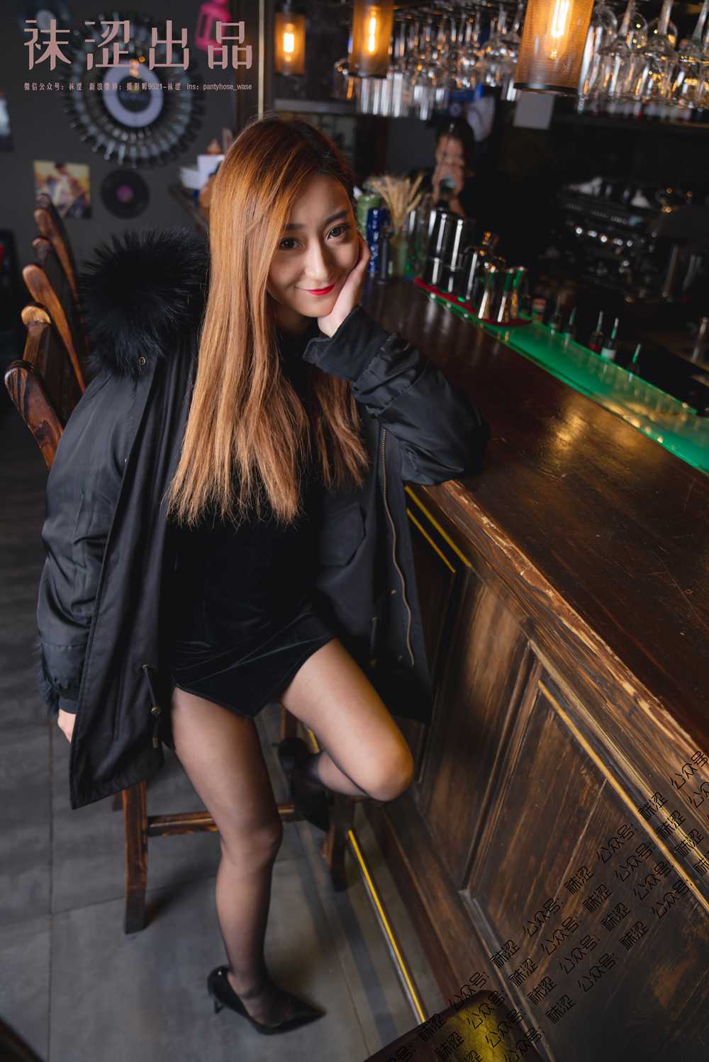 图片[43]-[袜涩写真] VOL.029 刘哈哈黑丝小旗袍 在线浏览 – 速更版-美库