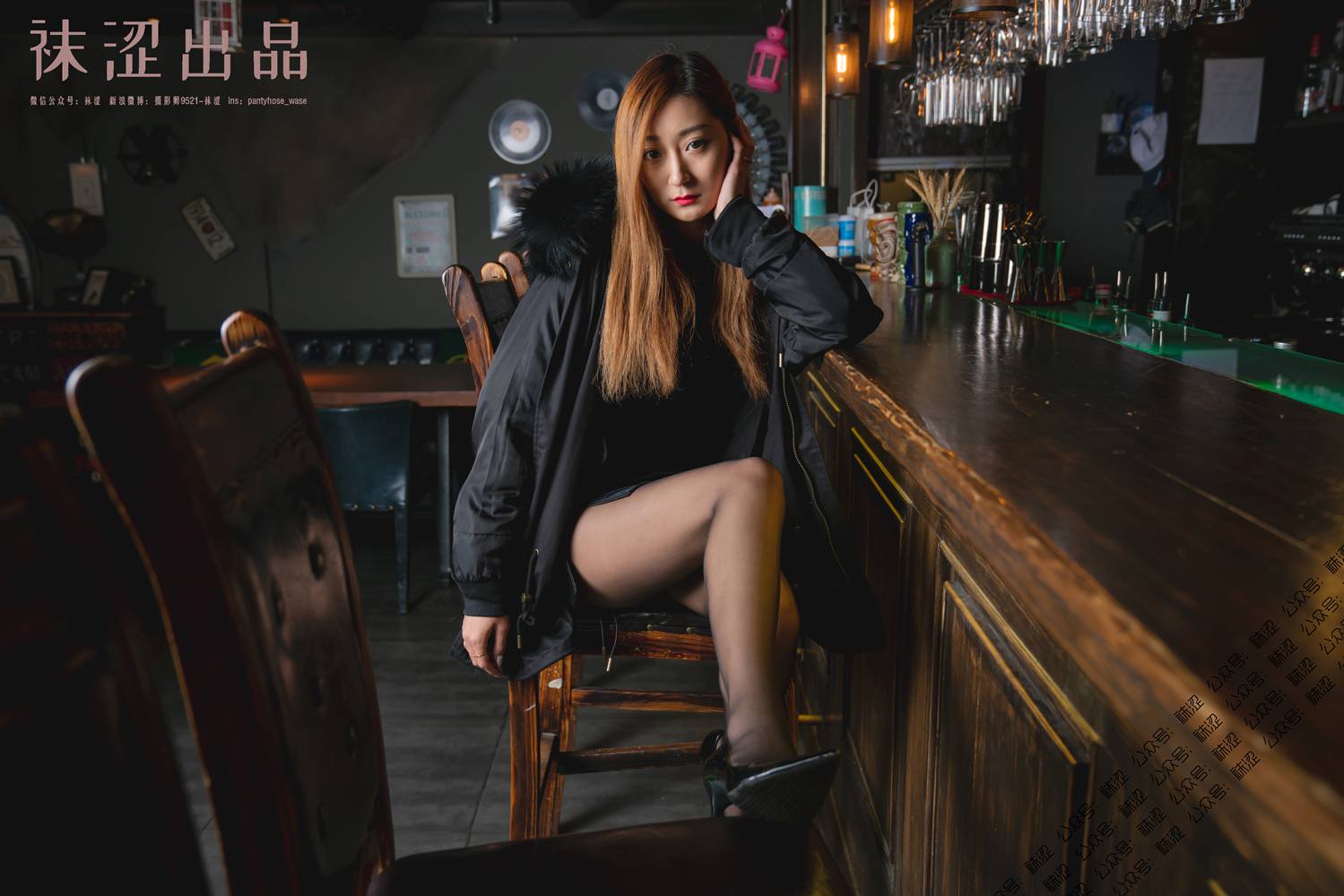 图片[44]-[袜涩写真] VOL.029 刘哈哈黑丝小旗袍 在线浏览 – 速更版-美库