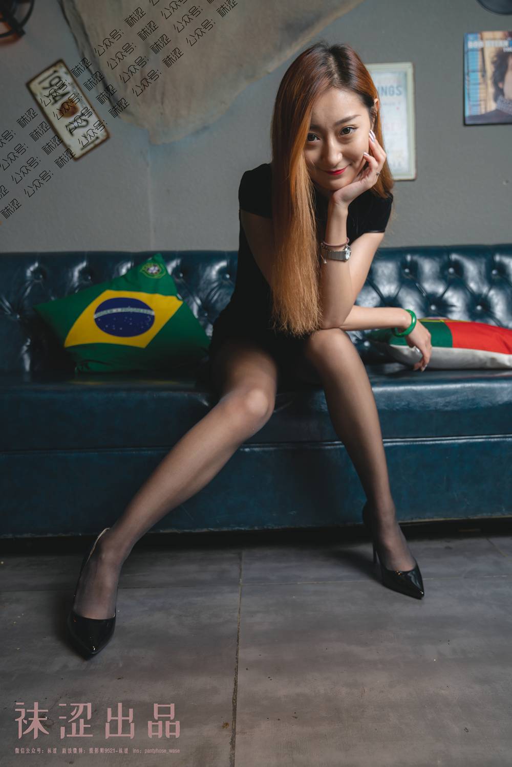 图片[50]-[袜涩写真] VOL.029 刘哈哈黑丝小旗袍 在线浏览 – 速更版-美库