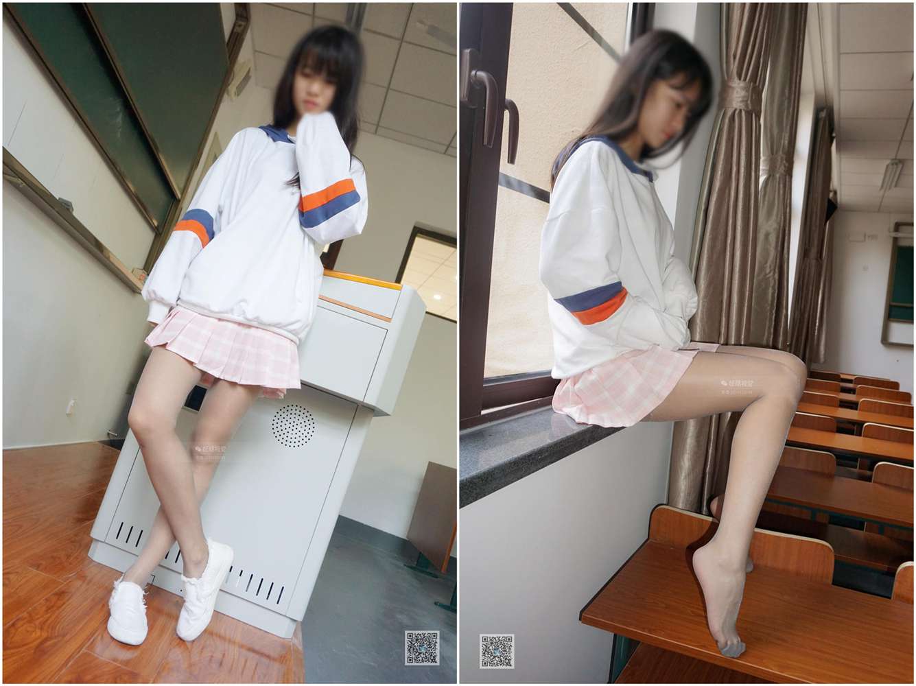 图片[7]-[妖精视觉] NO.018 妮妮 我是你的同桌 在线浏览 – 速更版-美库